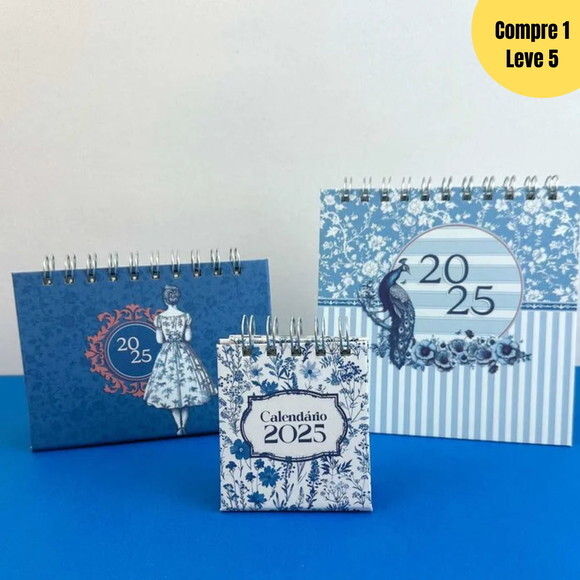 Arquivo Digital Toile de Jouy Kit Calendários 2025 -410