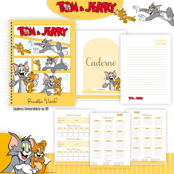 Arquivo Digital Tom e Jerry Capas Miolos 2025 - 169