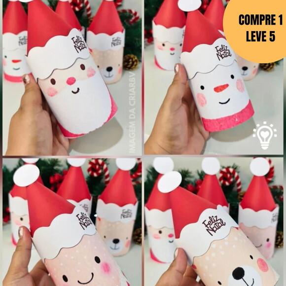 Arquivo Digital Tubolata de Papel Natalina -5976