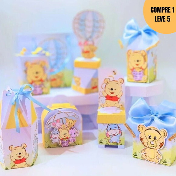 Arquivo Digital Ursinho Pooh Kit Festa Pronta -3759