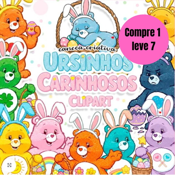 Arquivo Digital Ursinhos Carinhosos Páscoa -6645