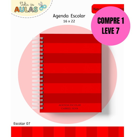 Arquivo Digital Vermelho Neutro Volta as Aulas 2026 -6356