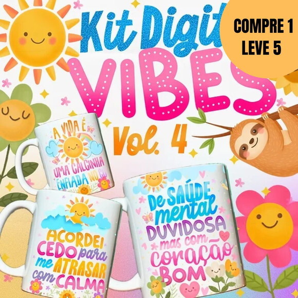 Arquivo Digital Vibes Arte para Canecas -5606