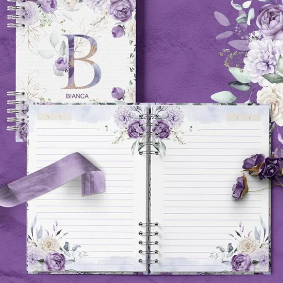 Arquivo Digital Violeta Combo 26 Capas Alfabeto a - Z -582
