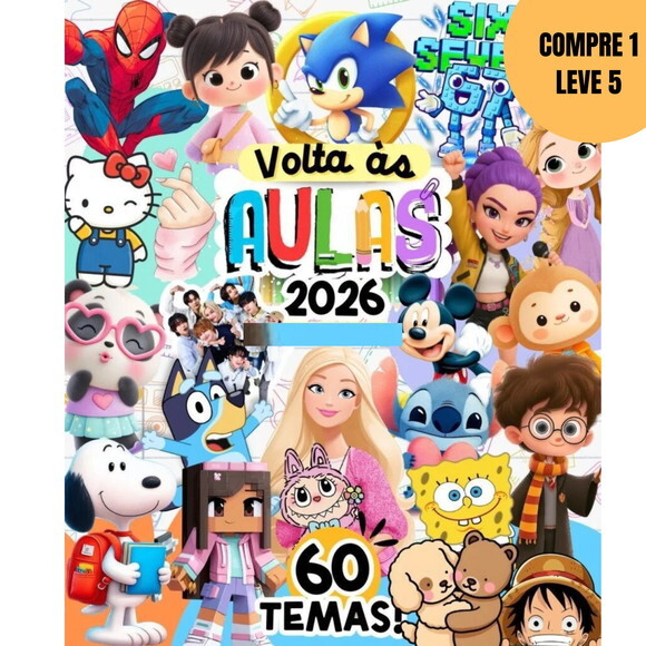 Arquivo Digital Volta às Aulas 2026 Etiquetas Escolares-6104