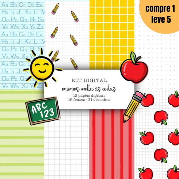 Arquivo Digital Volta às Aulas Kit Digital -1417
