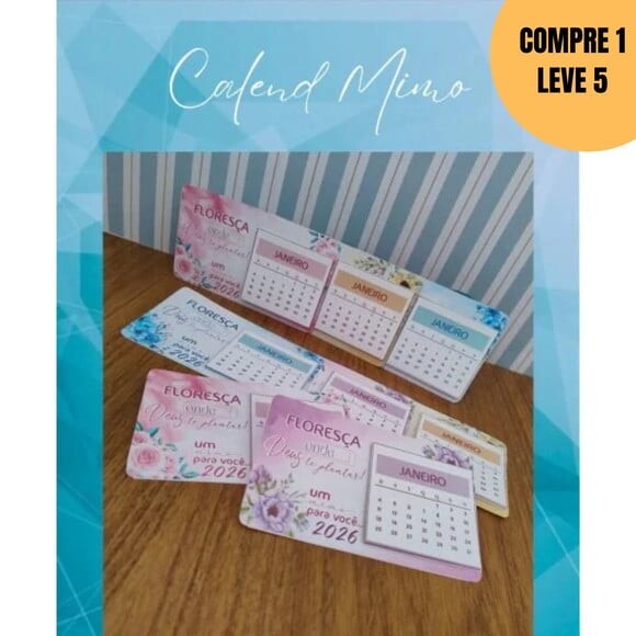 Arquivo de Corte Calendário Mimo 2026 -5666