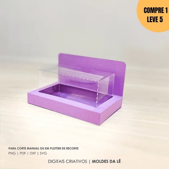 Arquivo de Corte Pack Cristal Moldes Limpos -3007