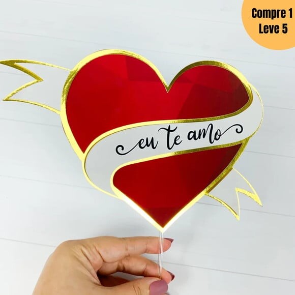 Arquivo de de Corte Amor Topo de Bolo -1025