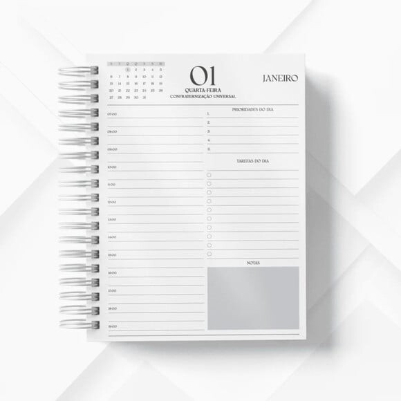 Arquivo Digital Agenda A5 Coleção Masculina 2025 - 162
