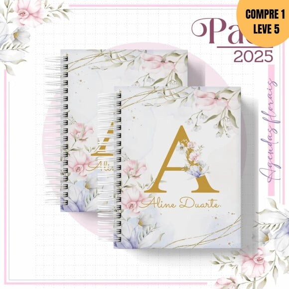 Arquivo Digital Agenda Agenda Floral Lilás 2025 -255