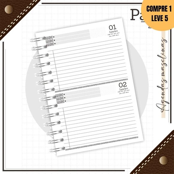 Arquivo Digital Agenda Masculina Couro Preto 2025 -215