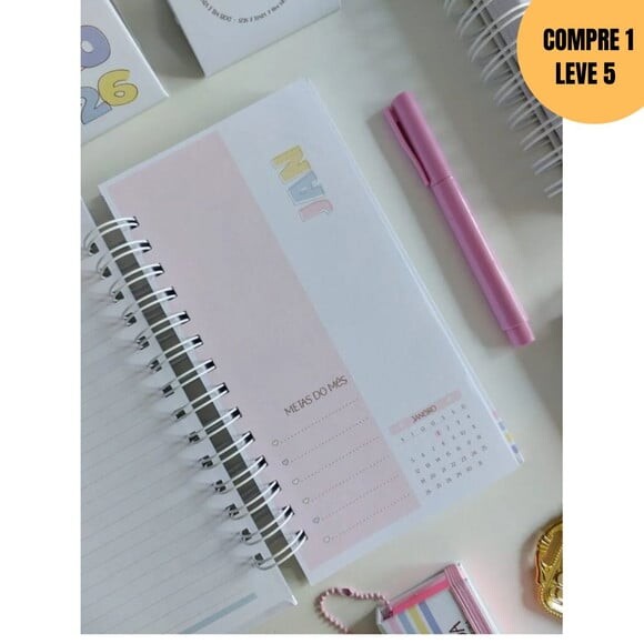 Arquivo Digital Agenda Slim Linha Collors 2026 -4362