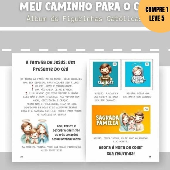 Arquivo Digital Álbum de Figurinhas Católica -3840