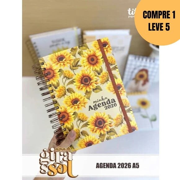 Arquivo Digital Alma de Girassol Combo Encadernação -5736
