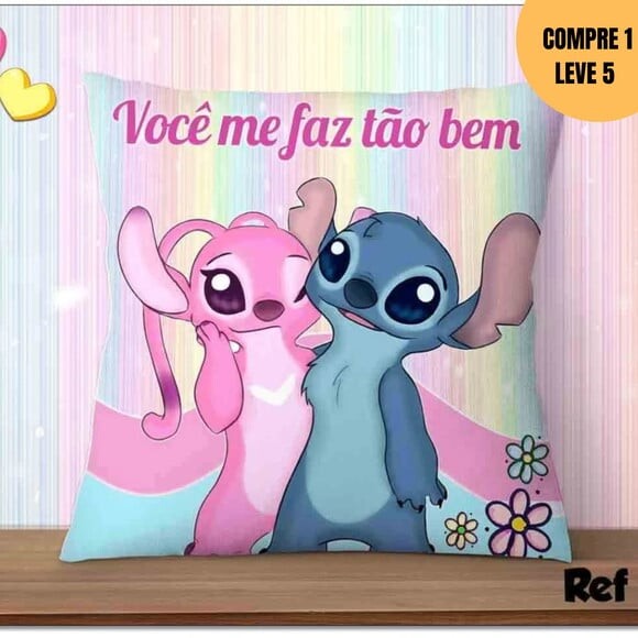 Arquivo Digital Almofadas Stitch Namorados -3331