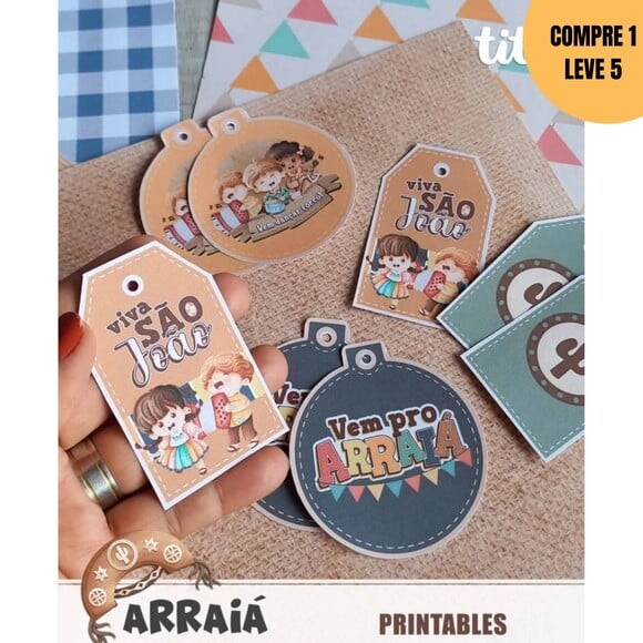 Arquivo Digital Arraiá Printables -3547