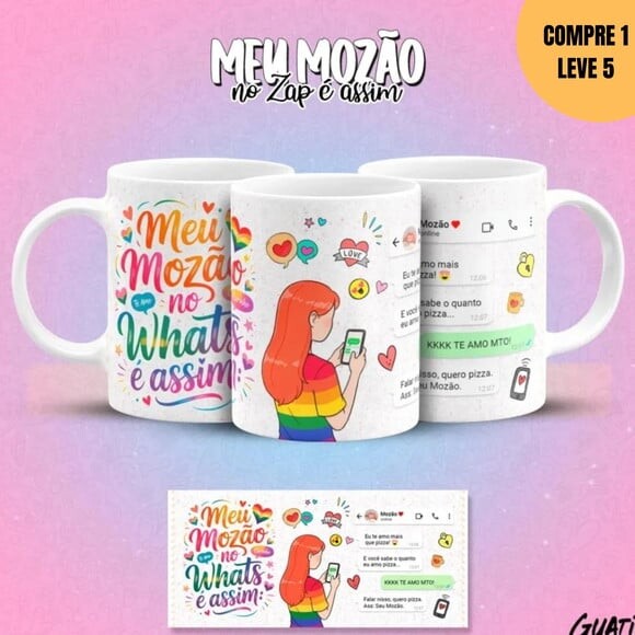 Arquivo Digital Arte para Canecas Dia dos Namorados -3612