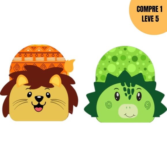 Arquivo Digital Artes para Mochilas Bichinhos -2352