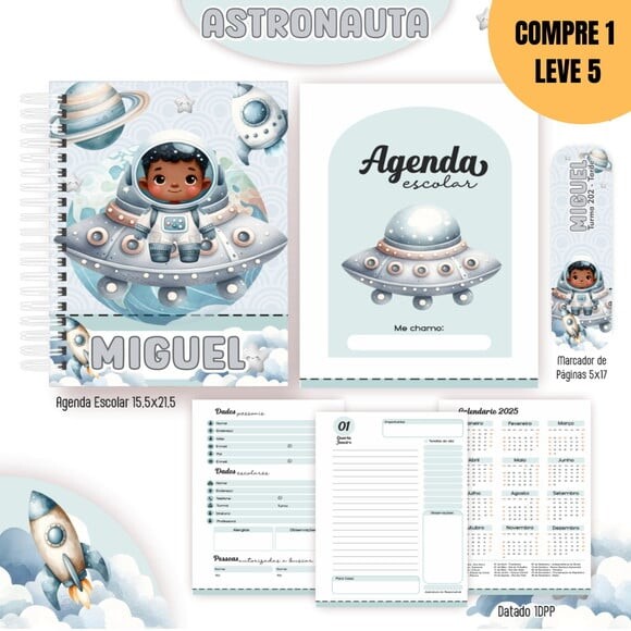 Arquivo Digital Astronauta Kit Escolar 2025 -1458