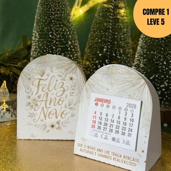Arquivo Digital Base Calendário 2026 para Ímã -5929