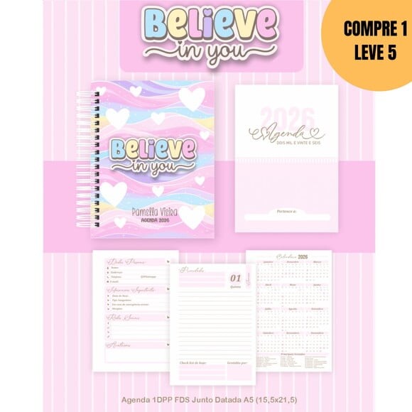 Arquivo Digital Believe In You Agendas e Planners 2026 -5128