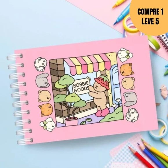 Arquivo Digital Bobbie Goods Livro de Colorir -1853