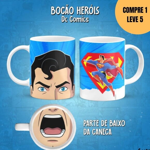 Arquivo Digital Bocão Heróis Dc -6188
