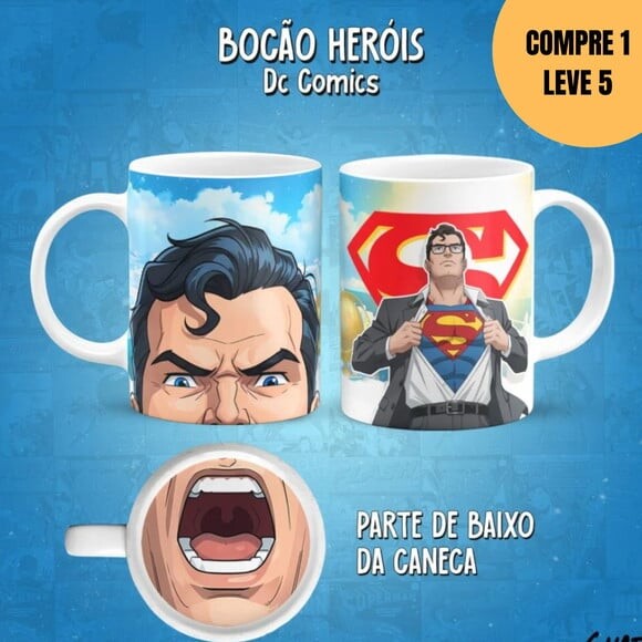 Arquivo Digital Bocão Heróis Dc -6188