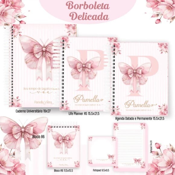 Arquivo Digital Borboleta Delicada Capas Miolos 2025 - 159