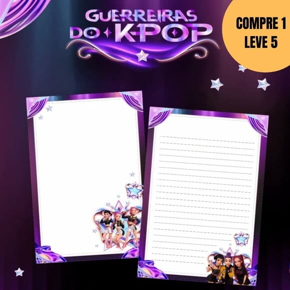 Arquivo Digital Box Guerreiras do K-pop Escolar 2026 -4906