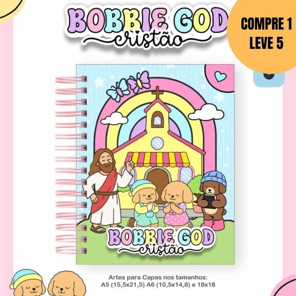 Arquivo Digital Box Bobbie God Cristão Escolar 2026 -4907