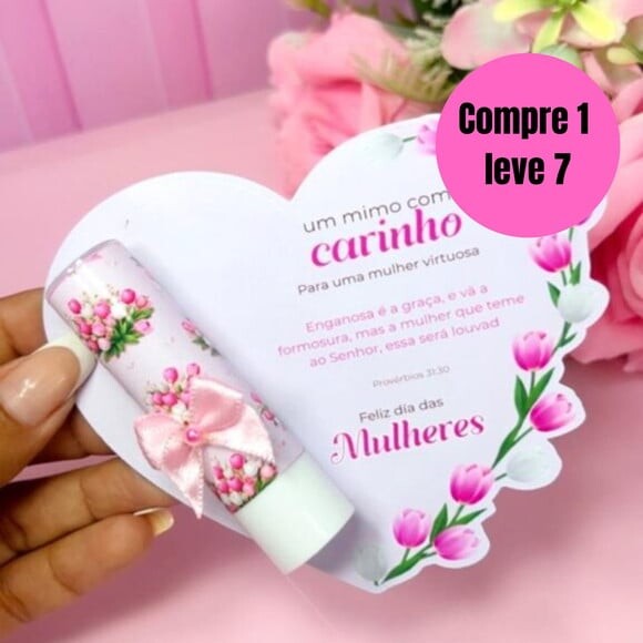 Arquivo Digital Buquê para Piranha Dia da Mulher -6620