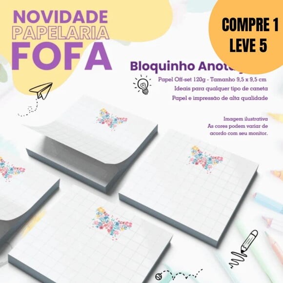 Arquivo Digital Caderno A5 + Bloquinho A6 -5359