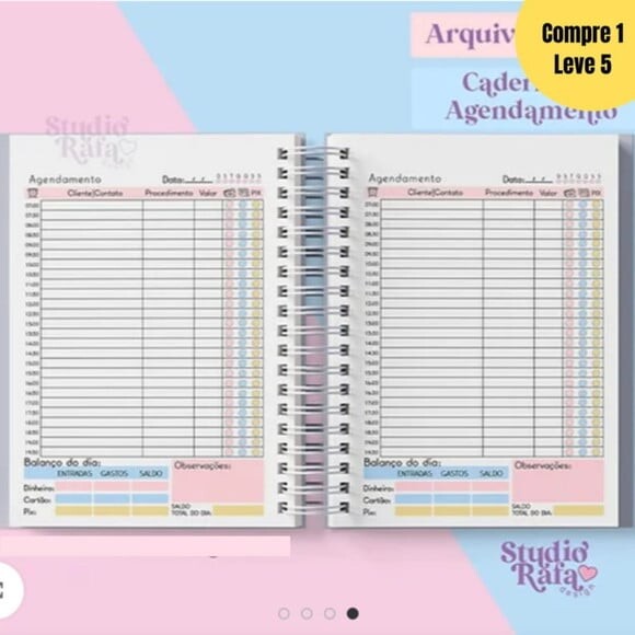 Arquivo Digital Caderno Candy Agenda 2025 - 357