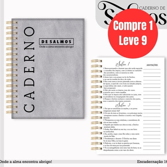 Arquivo Digital Caderno de Salmos Masculino -6941