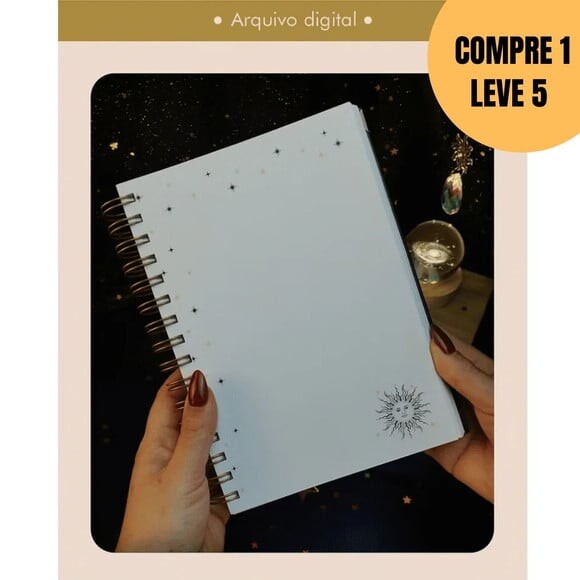 Arquivo Digital Caderno e Bloquinho Wire-o Astros -5464