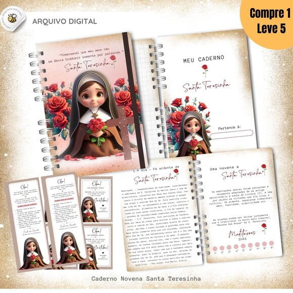 Arquivo Digital Caderno Novena Santa Teresinha -1249