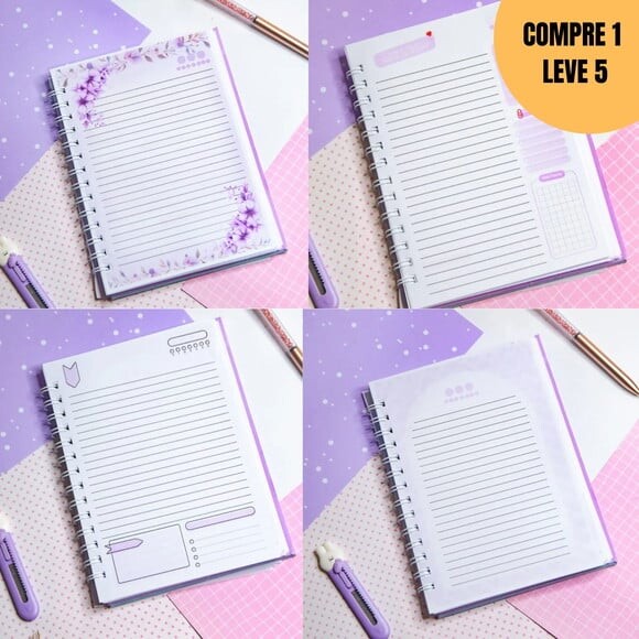 Arquivo Digital Cadernos Editáveis no Canva -2380