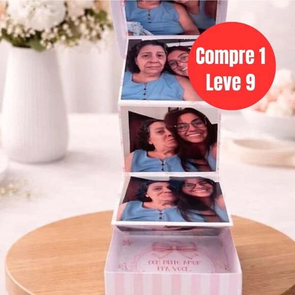 Arquivo Digital Caixa com Fotos Dia das Mães -6783