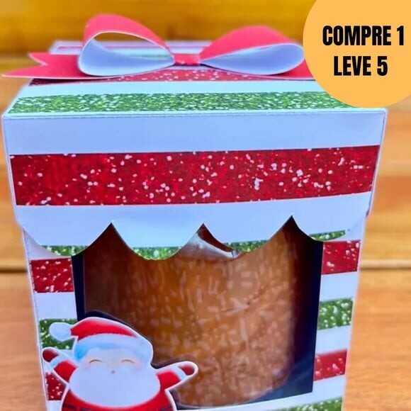 Arquivo Digital Caixa para Mini Panetone -5527