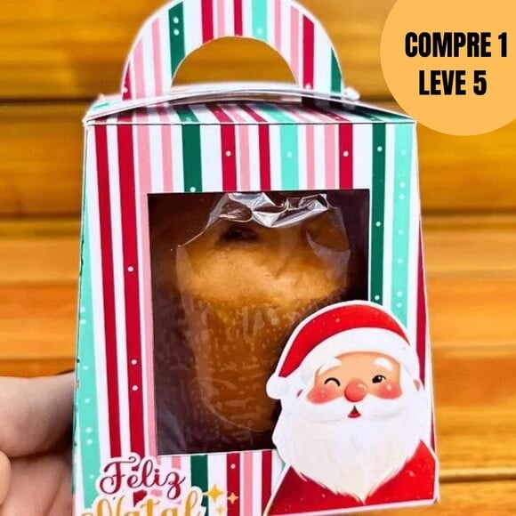 Arquivo Digital Caixa para Mini Panetone -5527