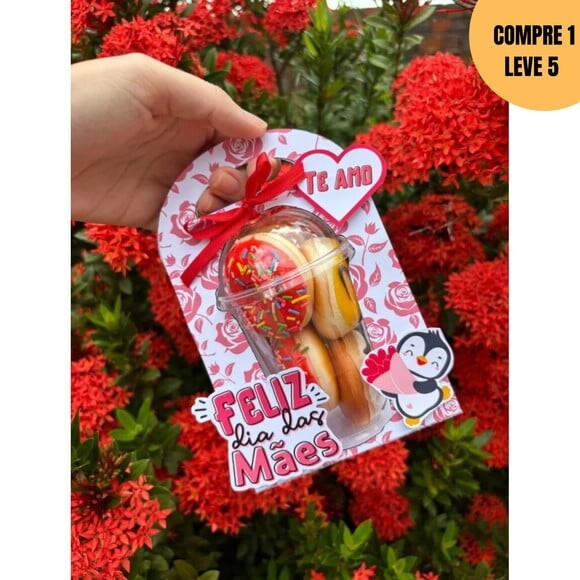 Arquivo Digital Caixas Copo Bolha 250ml Dia das Mães -3141