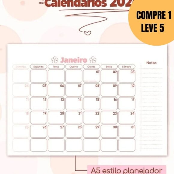 Arquivo Digital Calendário 2026 -5522