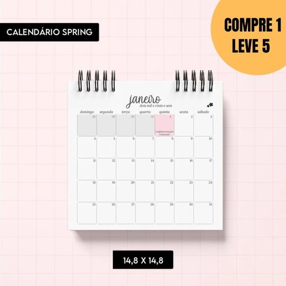 Arquivo Digital Calendário Spring 2026 -5550