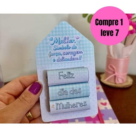 Arquivo Digital Card para 3 Bis Dia da Mulher -6493