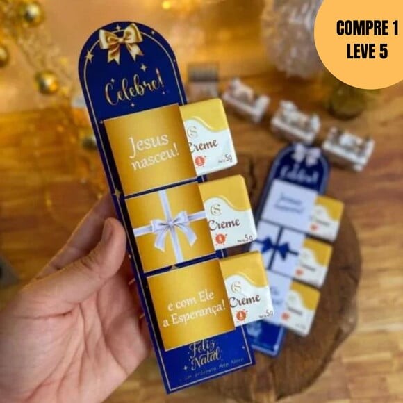 Arquivo Digital Cards para Chocolate Natal Cristão -5937