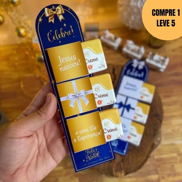 Arquivo Digital Cards para Chocolate Natal Cristão -5937