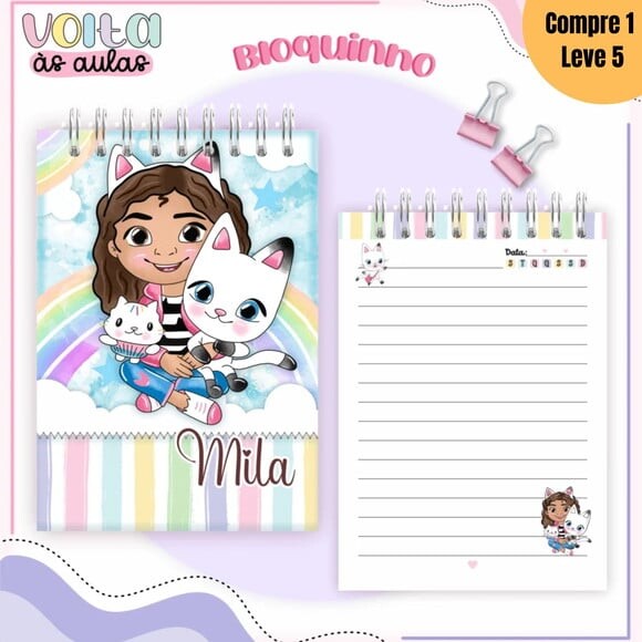 Arquivo Digital Casa Mágica da Gaby Kit Volta às Aulas -862