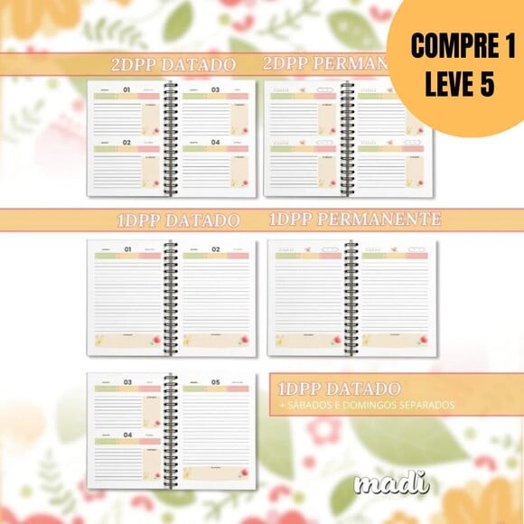 Arquivo Digital Coleção Agendas Florais 2026 -5477